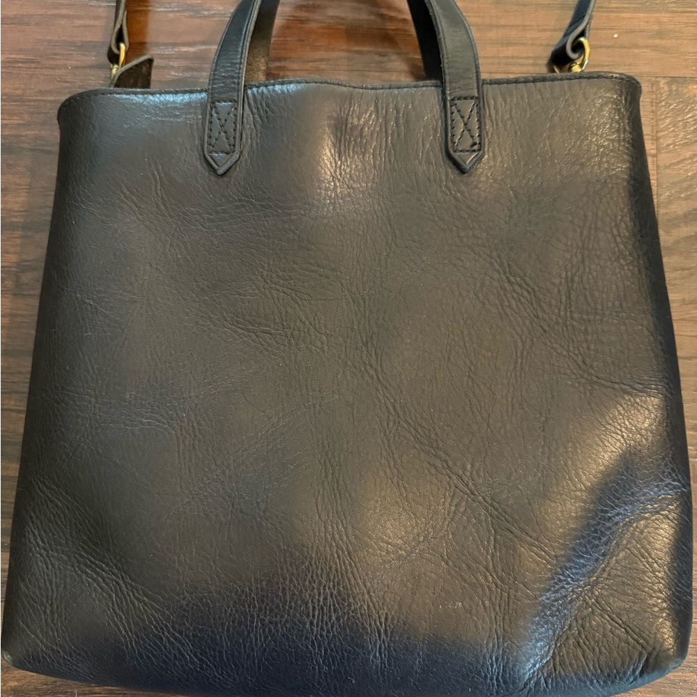 Madewell Black Zip-Top Transport Crossbody Bag - Picture 2 of 10